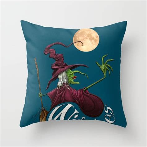 The Witch Please Pillow: A Delightfully Spooky Addition to Your Bedroom